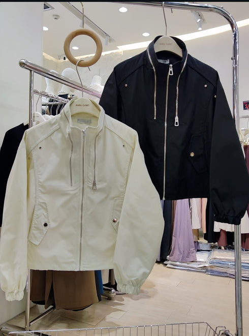 Ladies Casual Windbreaker Jacket